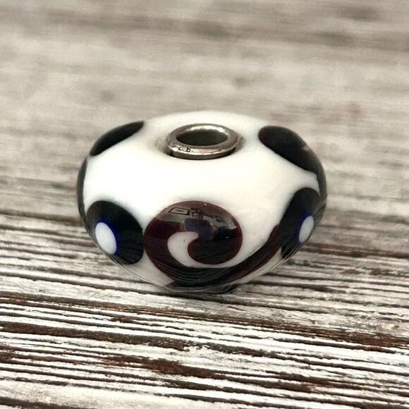 TROLLBEADS Set of Unique Rare Jumbo & Silver Twisted Bangle XXS LAA 925S NEW! - Picture 13 of 14